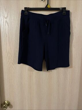 Athletic Works Dark Navy Drawstring Athletic Shorts